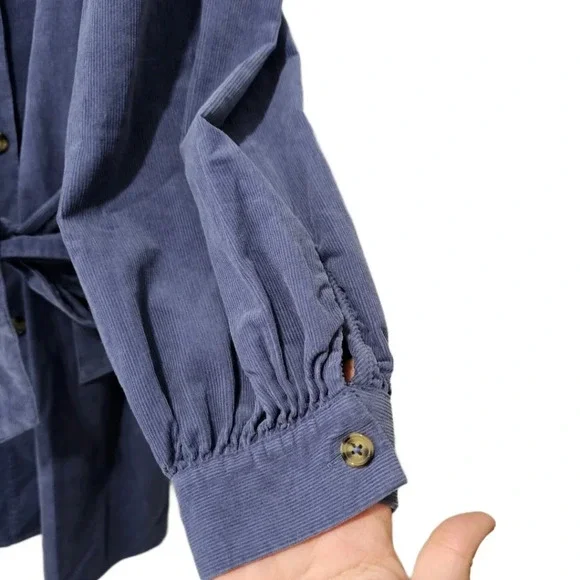 ASOS Curve Purple Long Sleeve Dress - Picture 6 of 9